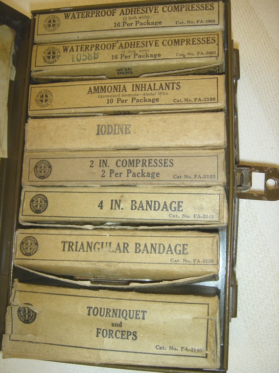 WWI First Aid Kit 1918