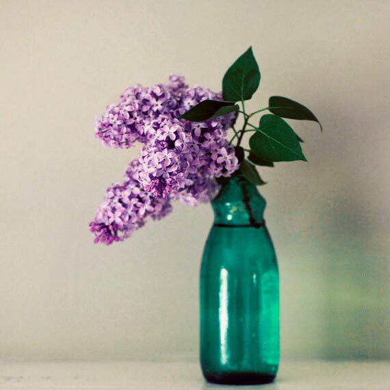 Items similar to Still Life Photograph, Lilac 5x5 Print, Flower