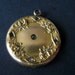 RESERVED Victorian Engraved Gold Filled Locket by W&H Co.