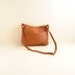 Cross Body Bag // 70s Leather Shoulder Bag // PUMPKIN POCKETS