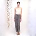 Drawstring Pants // Lounge Pants // MUSHROOM FLOWERS