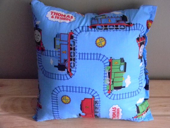 thomas the train throw pillow