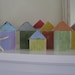 Coastal Beach Cottages Nautical set of 5