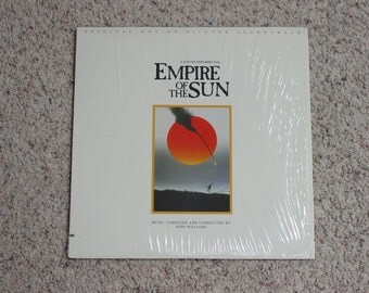 Vintage LP Vinyl Record Album Movie Soundtrack Empire Of The Sun Steven Spielberg Film