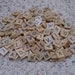 200 Scrabble Tiles, Letters and 4 Wooden Letter Holders
