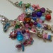 Loaded, Children's, Girls necklace, charm necklace, dragonfly, strawberry, butterfly, ballerina, ladybug, by NewellsJewels on etsy