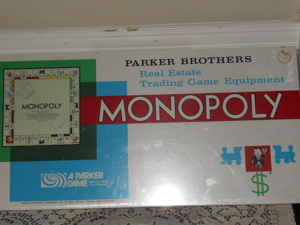 parker brothers monopoly junior