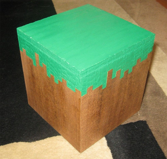 minecraft grass block box