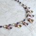 Ametrine necklace with Amethyst, Pearls-Amalie