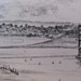 San Francisco Golden Gate Bridge etching by Alec Stern - vintage picture, art from California