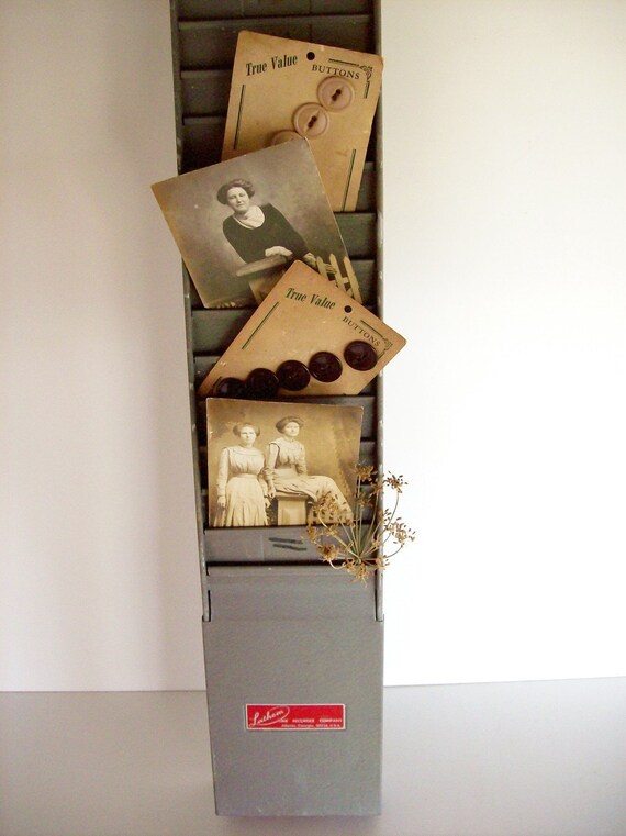 OLD TIME CARD HOLDER by realjunk on Etsy