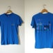 vintage 1980s Blue Ocean Pacific Op Unisex Surf Tshirt -- S/M/L