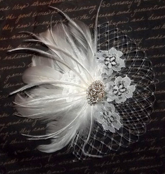 Ivory Wedding CombWedding Hair Comb Bridal HairGreat Gatsby