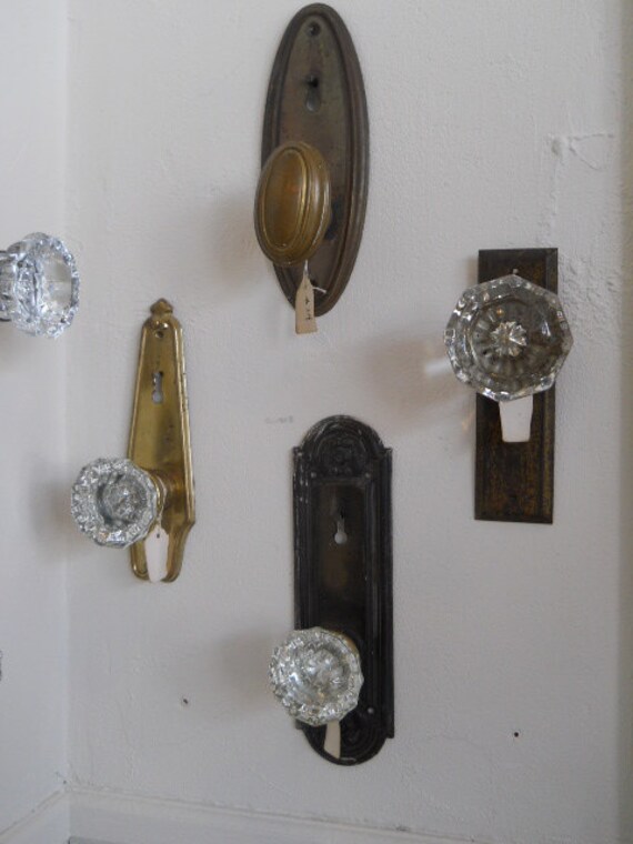 Upcycled Vintage Door Knob Coat Hook Hanger