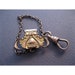 antique victorian FOB - ornate, beautiful workmanship, embossed stamping, signed The DFB Co.