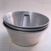 3 vintage metal jello molds - aluminum - BUNDT style jello mold, JELL-O, gelatin, pan - toy pans, doll pans