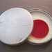 SALE - vintage Harrison Duraline red lense, filter - photographic lense in metal case - marked RED number 5