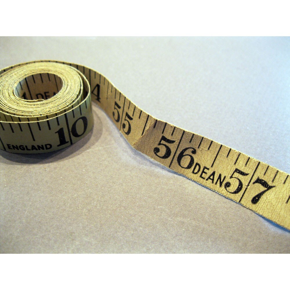 vintage DEAN tape measure by Dritz made in England 60 inch