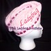 Hair Wash Turban - Light Pink Embroidered with Ladybug