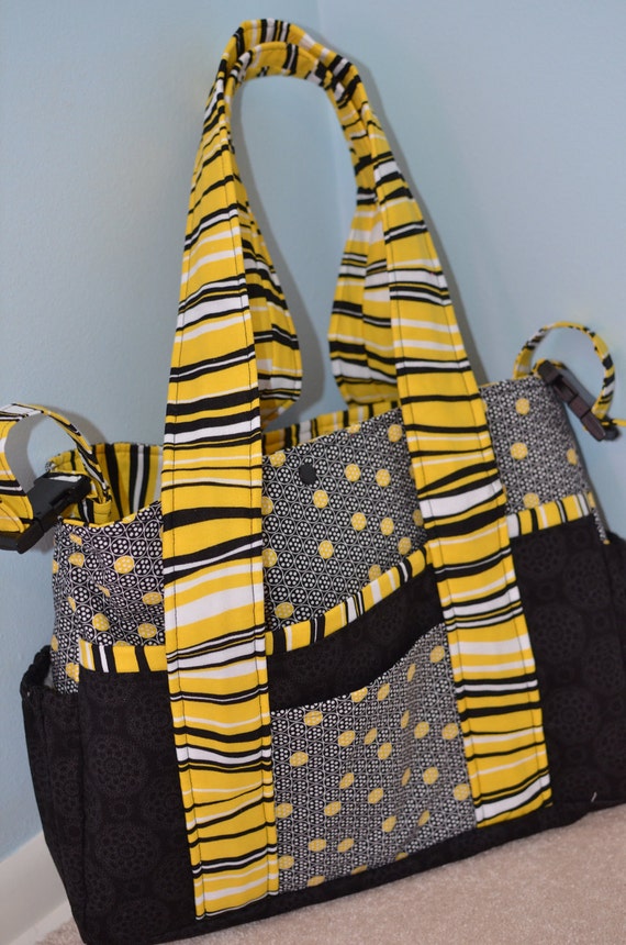 Items similar to SALE-- Bumble Bee Diaper Bag--Ready to Ship on Etsy