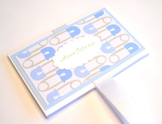 Gift Card Holder - Baby Blue