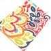 Fabric Postcard - Bright Floral