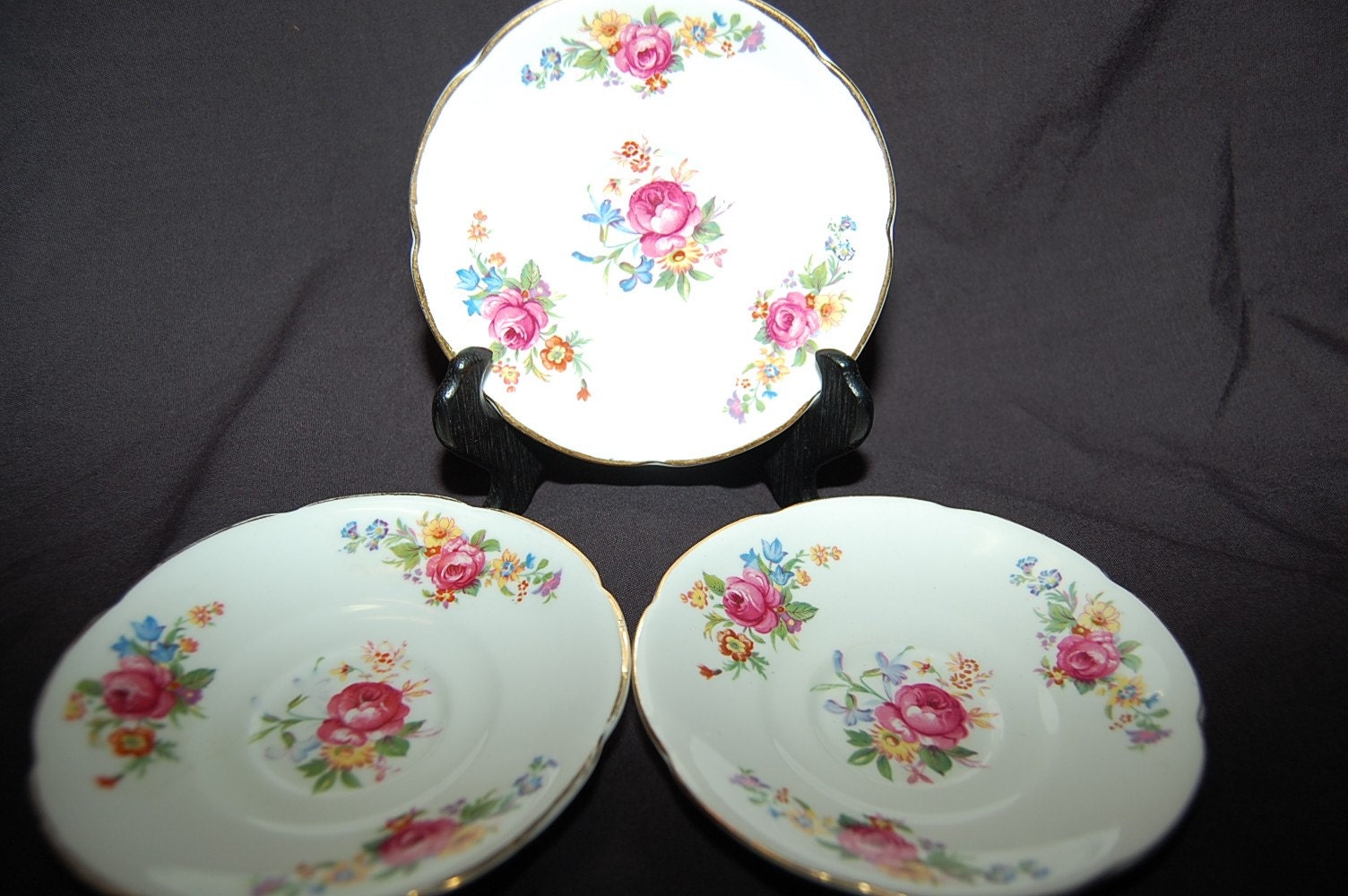 Authentic Vintage Collingwoods Fine Bone China by theroserooms