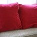 SALE Two Cotton Velvet Euro Pillow Covers
