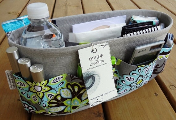 Items similar to Purse Insert ORGANIZER SHAPER / You Choose the Color / STURDY / 5 Sizes ...
