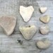 Stone Hearts - Heart Shaped Stones - Natural Stone Heart