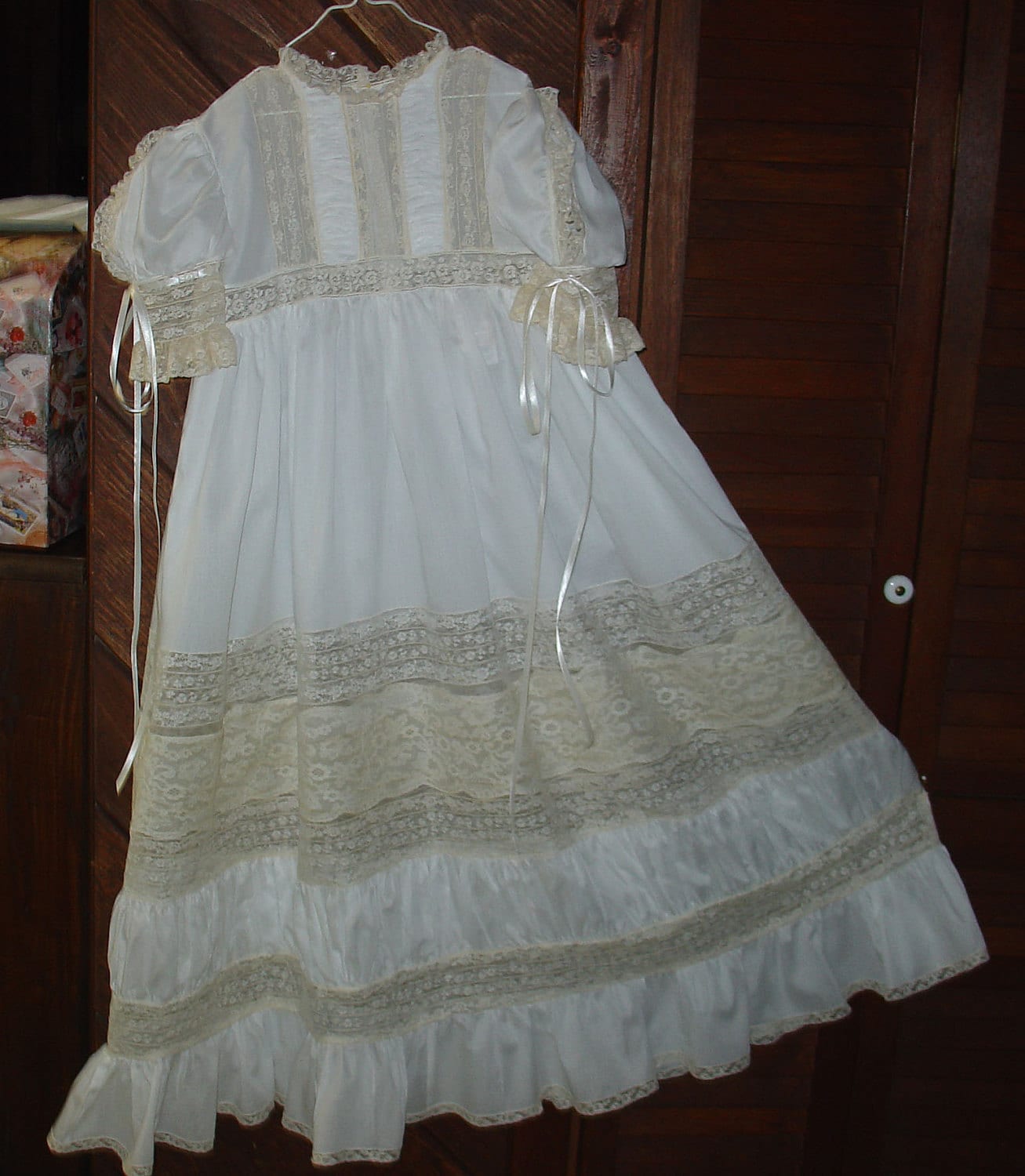 Special order for Amanda heirloom dress and slip