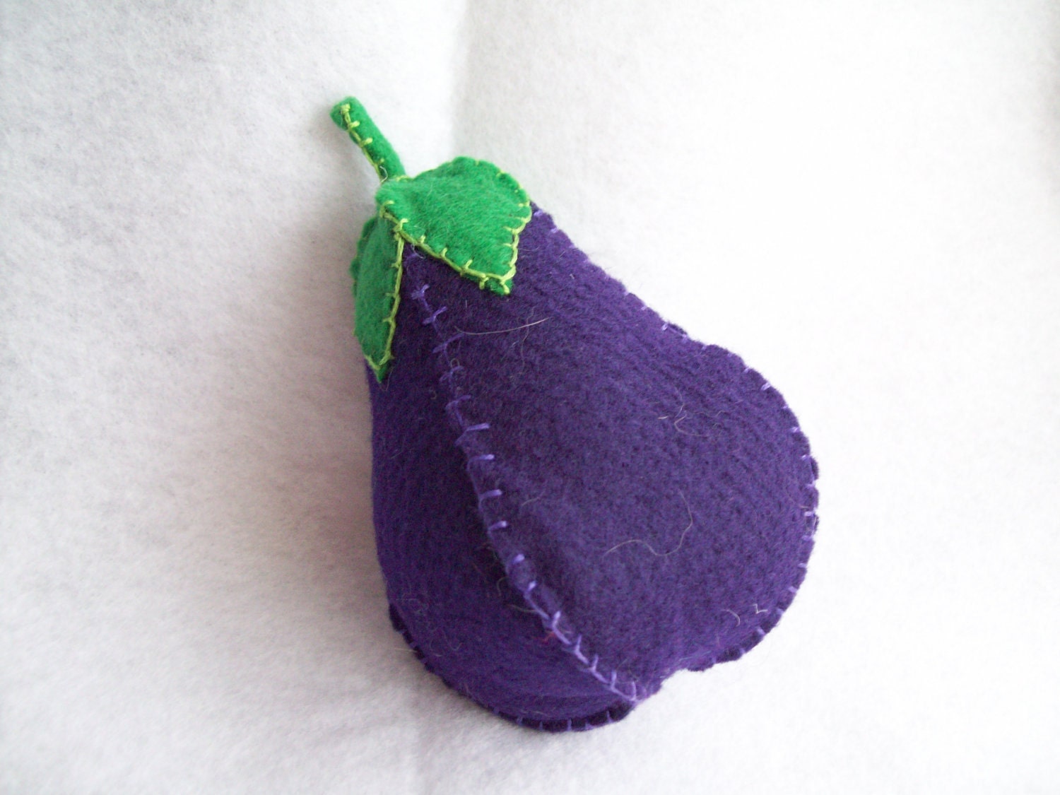 eggplant stuffed animal