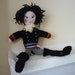 Adam Ant Prince Charming knitted doll