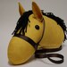 Buckskin Stick horse head