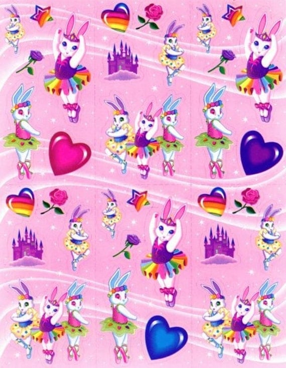 lisa frank ballerina bunny