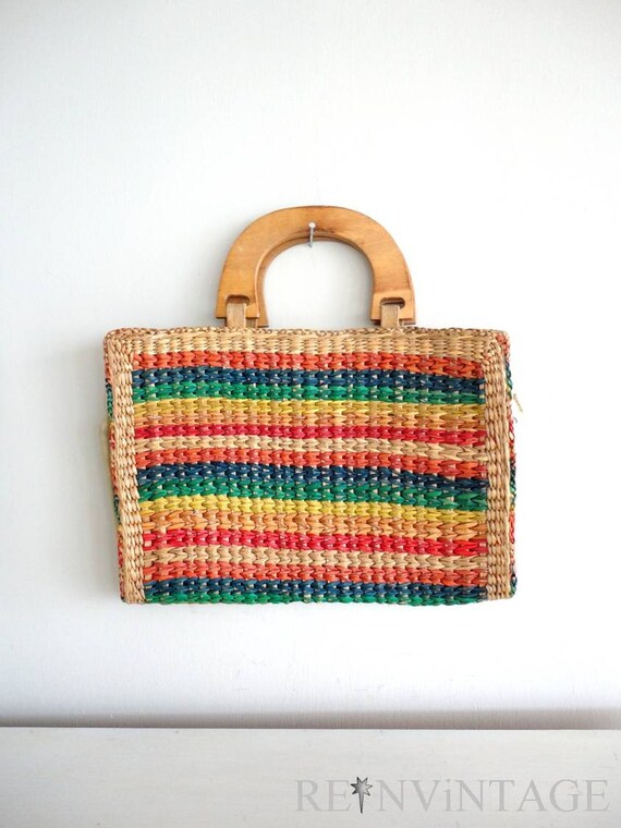 straw clutch handbag