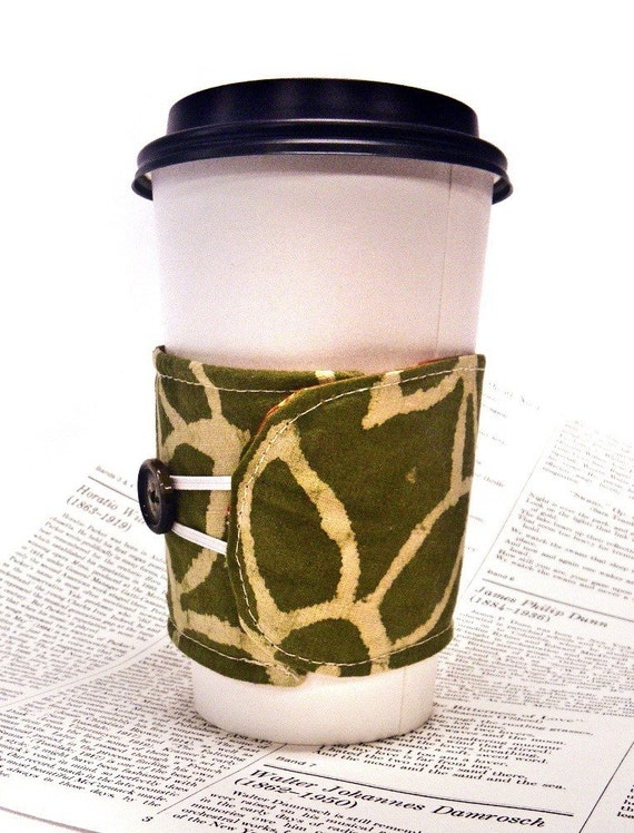 PDF Reversible Coffee Cup Sleeve Pattern