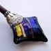 The Modern Muse Dichoric Glass and Poplar Wood Hair Stick