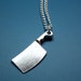 Butcher Knife Necklace -  stainless steel chain zombie weapon funky necklace creepy cute necklace funny necklace quirky jewelry geek weird