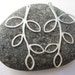 Custom Listing for Chris - 2 Pairs Sterling silver matte leaf branch earring connectors