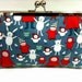 Meet the gang - 8 inch metal frame clutch purse