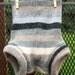 Upcycled Wool Diaper Cover, Soaker, large, earth tone stripes