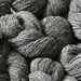 Recycled Granite Grey Tweed Wool Blend - Worsted Yarn - 160 yards -- Lot 160