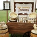 Rustic Popcorn Bar Collection - Printables Bundle - P.I.Y. (print-it-yourself)