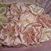 Cassandra Vintage Upcycled Purse with Handmade Roses