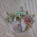 A Trio of Marie Antionette Beaded Inspirational Pins for Scrap Booking