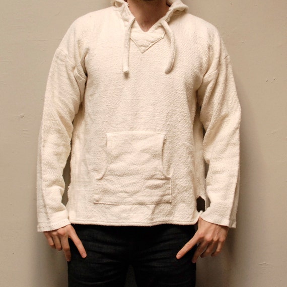 BAJA PULLOVER venice mexican woven rug SURFER hoodie unisex