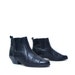mens size 8 SOUTHWEST black leather 70s BEATLE mod ankle boots