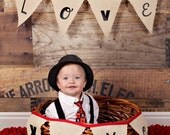 Large Fabric Bunting - Simple Love Set of 2 Banners Il_170x135