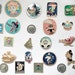 Set of 25 Soviet Vintage Badges / Pins - Kids Children Cartoon Characters - from Russia / USSR / Soviet Union